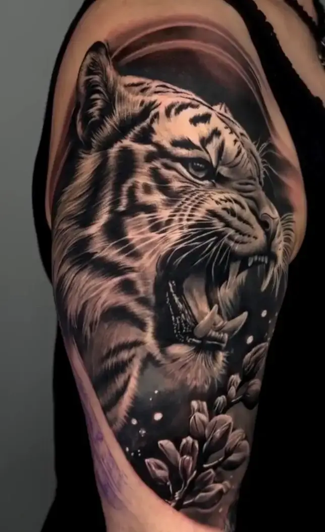 Tattoo by Diego at Sample Tattoo Shop, Cancun