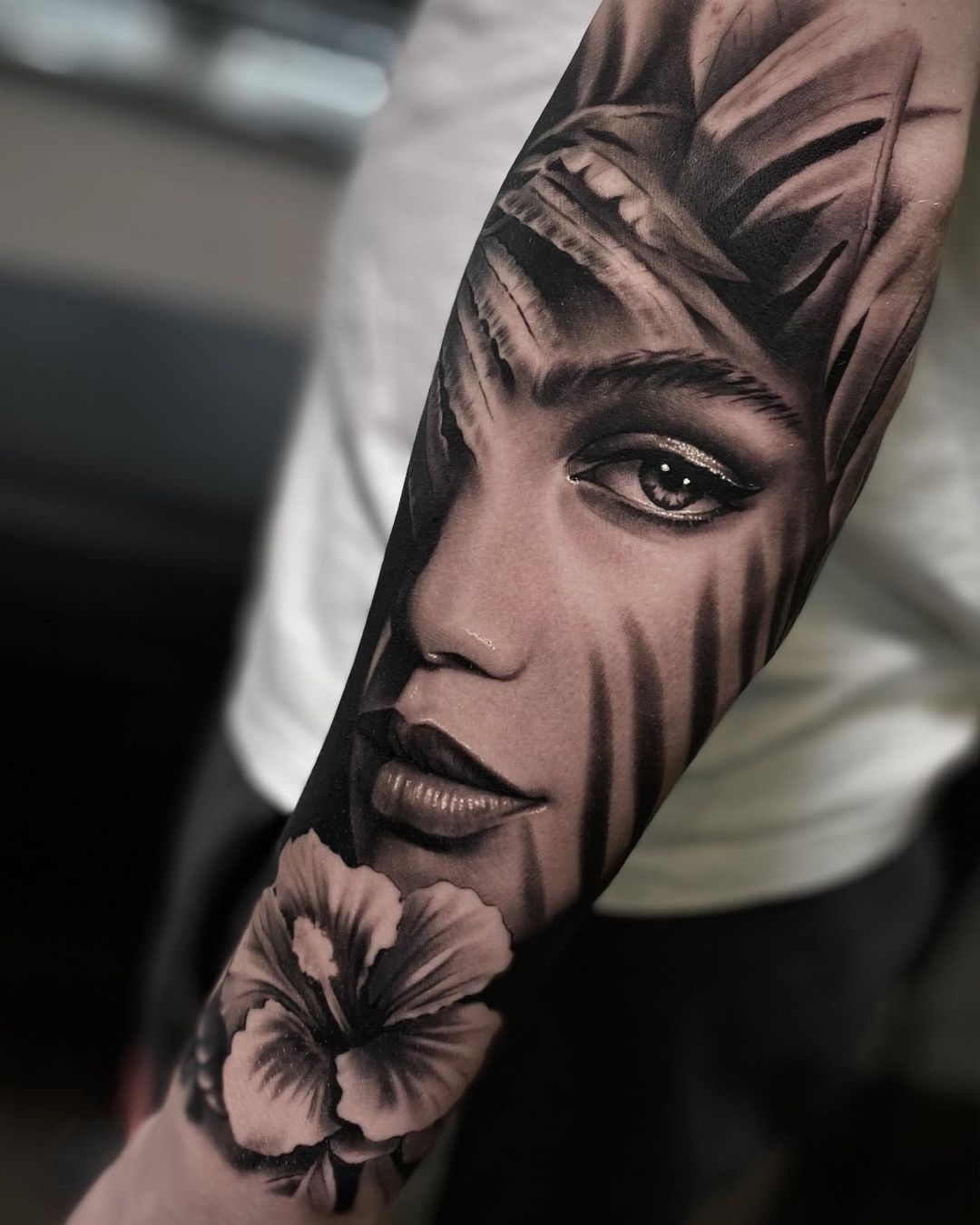 Tattoo by Diego at Sample Tattoo Shop, Cancun